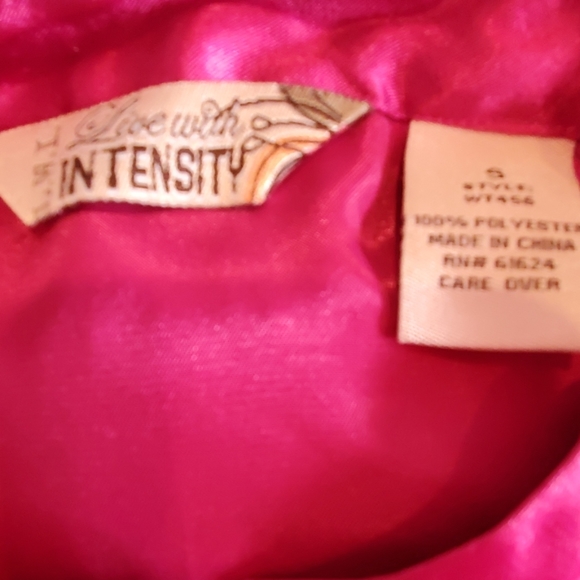 Pink blouse, small, with gathered waist - Picture 2 of 2